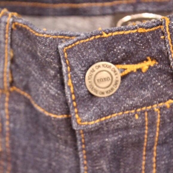 Vintage YOYO Rinse Blue Stretch Jeans - Picture 5 of 13
